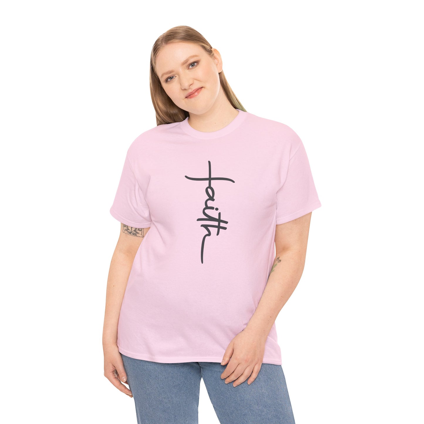 Faith Women's Heavy Cotton Tee