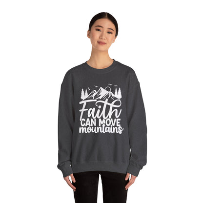 DK Faith Can Move Mountains Unisex Crewneck Sweatshirt