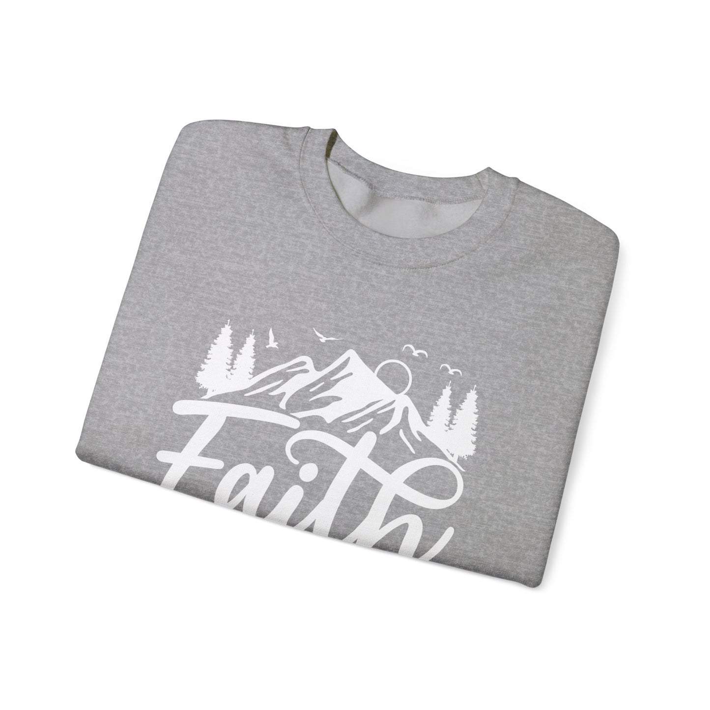 DK Faith Can Move Mountains Unisex Crewneck Sweatshirt