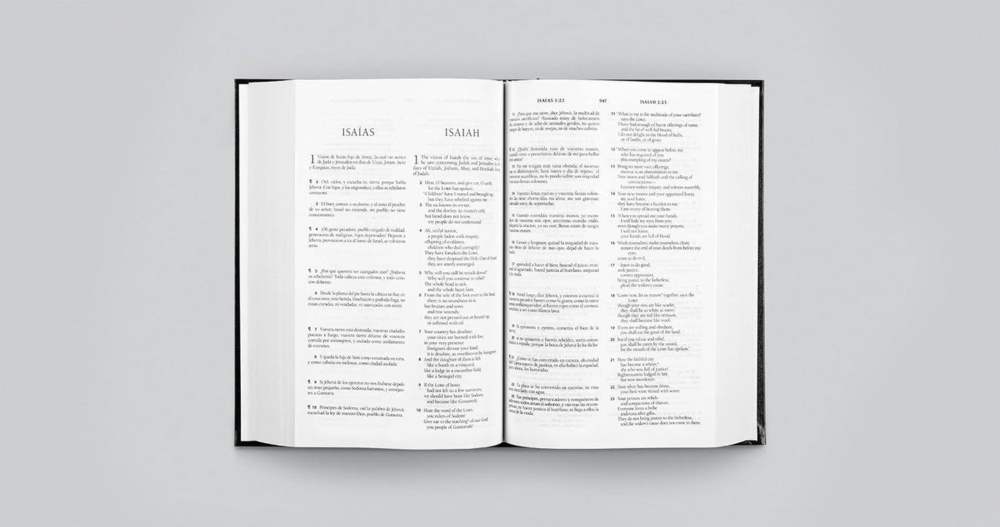 ESV Spanish/English Parallel Bible (La Santa Biblia RVR / the Holy Bible ESV) (English and Spanish Edition)