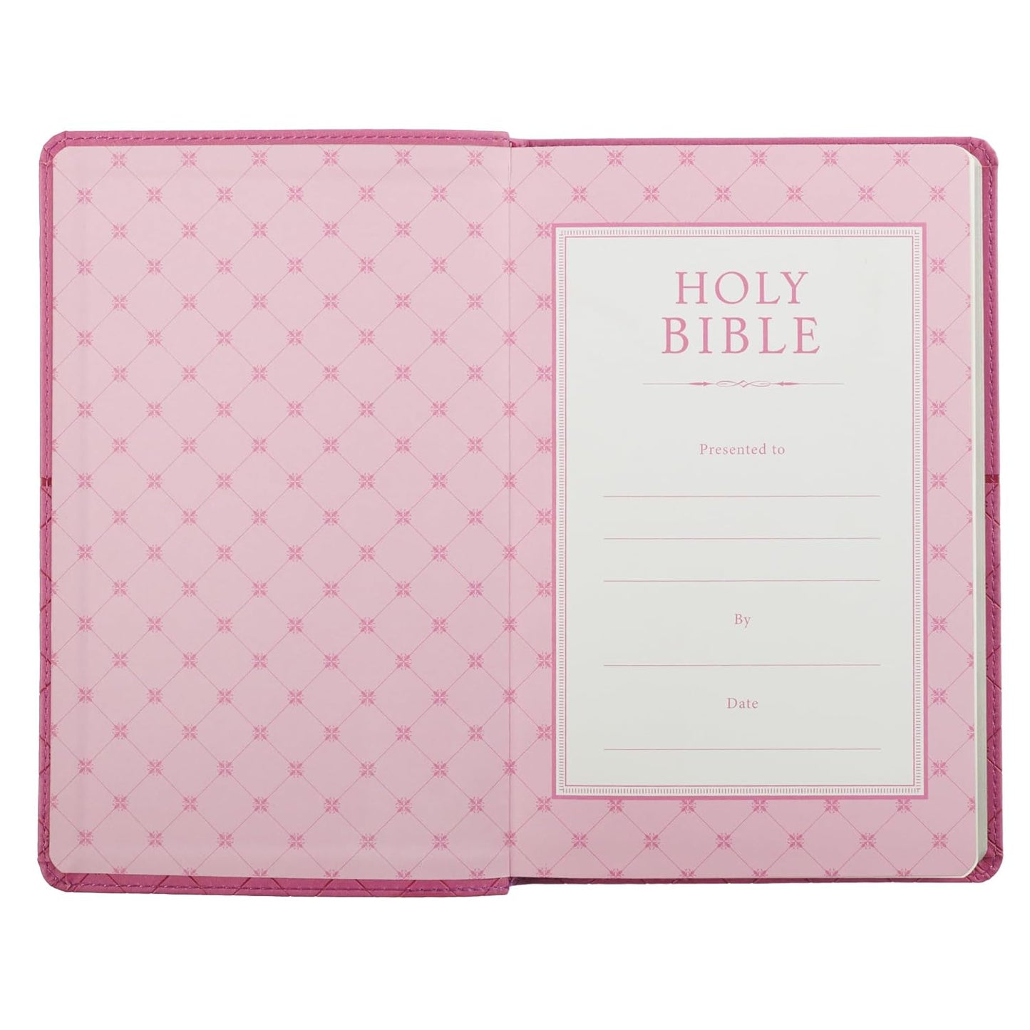 KJV Holy Bible, Gift Edition Faux Leather, King James Version, Pink