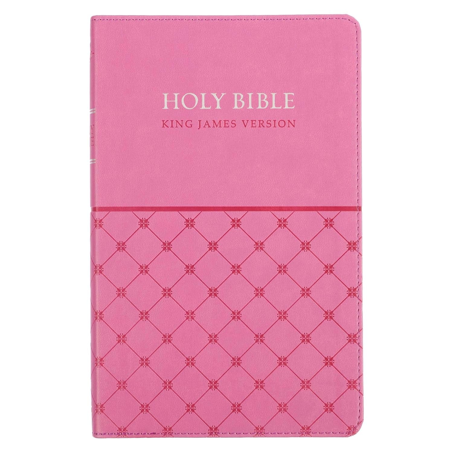 KJV Holy Bible, Gift Edition Faux Leather, King James Version, Pink