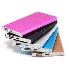 Ultra Thin 10000Mah Portable External Battery Charger Power Bank for Cell Phone