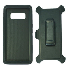 (Black) for Samsung Galaxy Phone Case Cover W/(Belt Clip Fits Otterbox Defender)