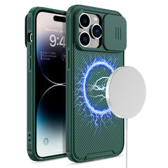 For Iphone 14 Pro Max Case Mag Safe Magnetic Camera Lens Cover/ Tempered Glass