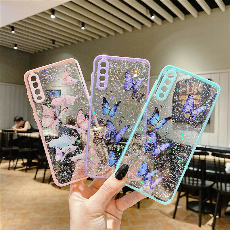 For Samsung Galaxy A14 A54 A13 A53 A32 5G Shockproof Butterfly Phone Case Cover