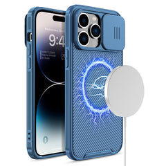 For Iphone 14 Pro Max Case Mag Safe Magnetic Camera Lens Cover/ Tempered Glass