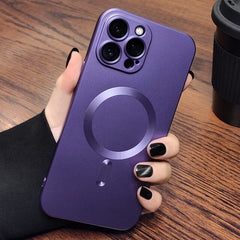 Mag Safe Magnetic TPU Case for Iphone 15 14 Pro Max 13 12 +Camera Lens Protector