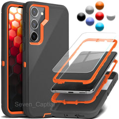 For Samsung Galaxy S23 S22 22 21 Ultra Shockproof Protective Rugged Case Cover